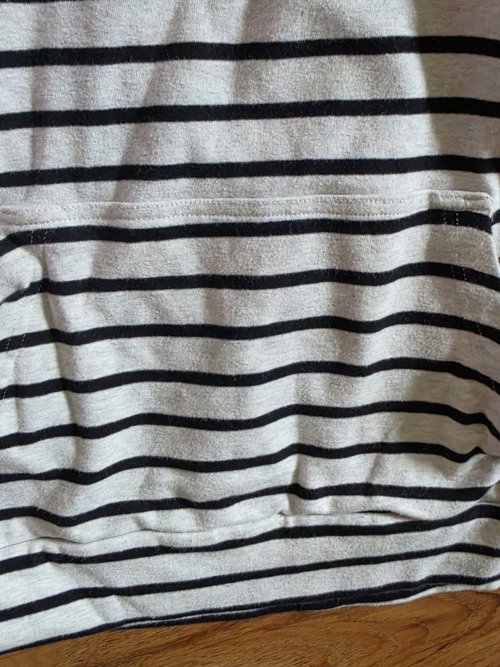 Striped Top in Black and White